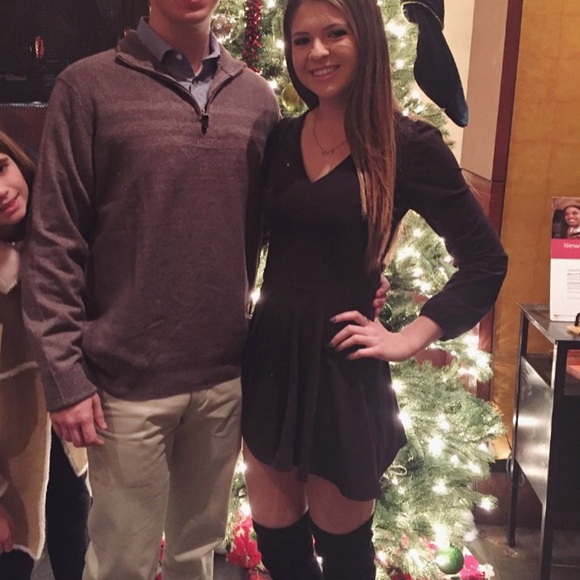 Altar'd State Dresses & Skirts - Altar’d State Black Suede Romper